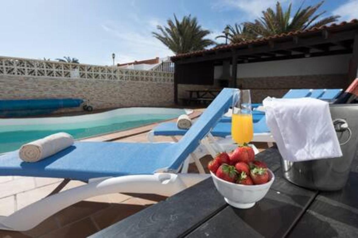 Corralejo Beach Villa San Antonio- Private Heated Pool, Breathtaking Sea View, Bbq, Fast Wifi By Amazzzing Travel 外观 照片