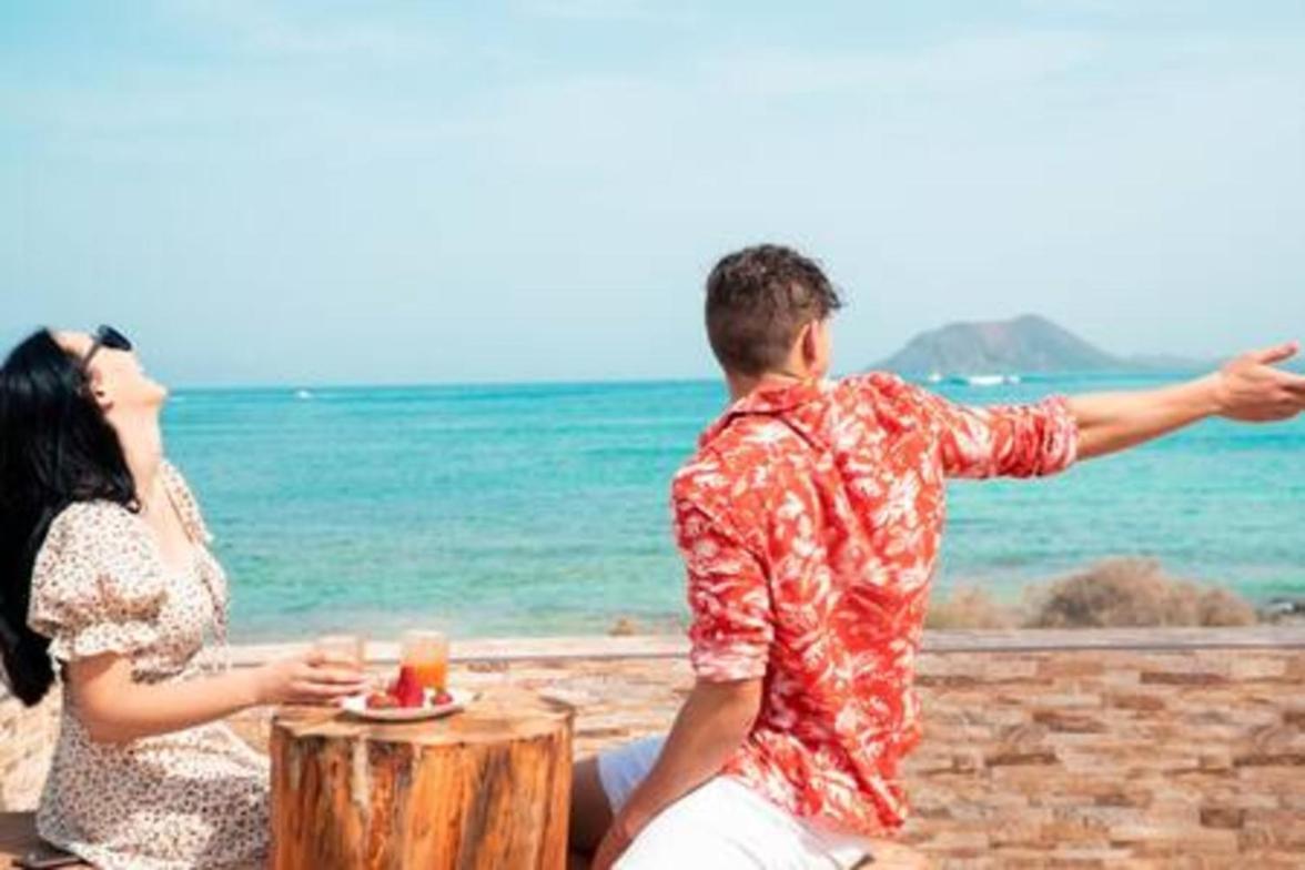 Corralejo Beach Villa San Antonio- Private Heated Pool, Breathtaking Sea View, Bbq, Fast Wifi By Amazzzing Travel 外观 照片